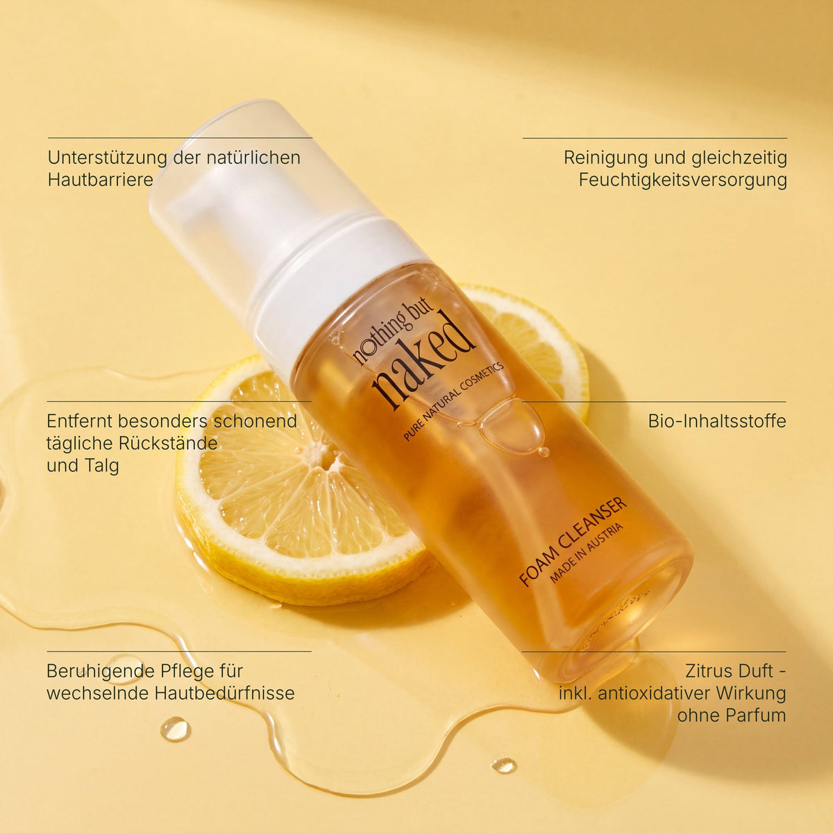 FOAM CLEANSER - nothing but naked